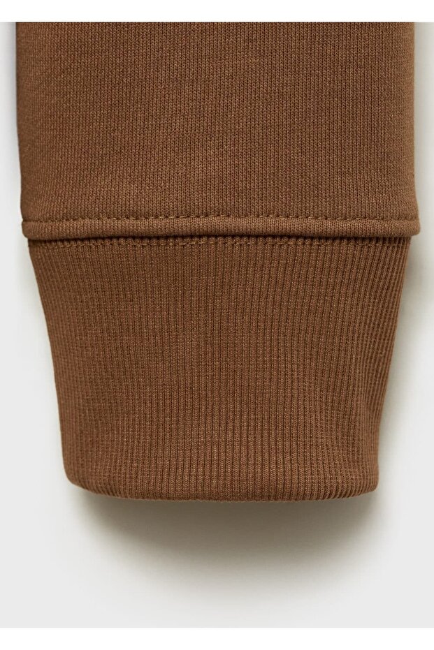 Regular Kesim Fermuarlı Yaka Sweatshirt - 8