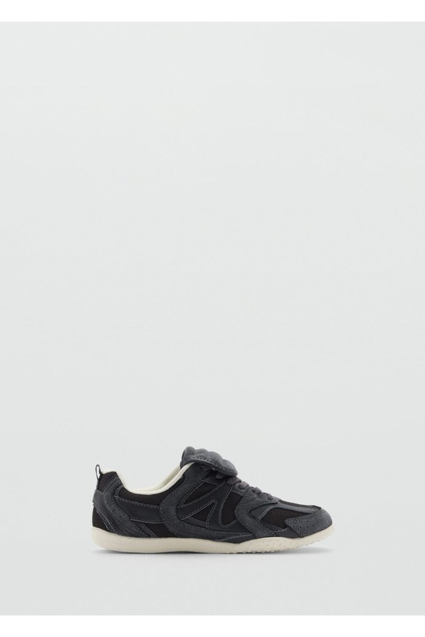 Sneakers mit Ledereinsatz - 2