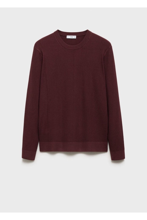 İnce Triko Ribana Pamuklu Kazak - 3