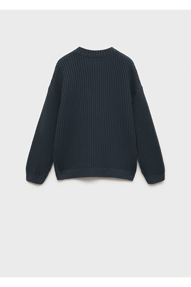 Schreibstrickpullover - 4