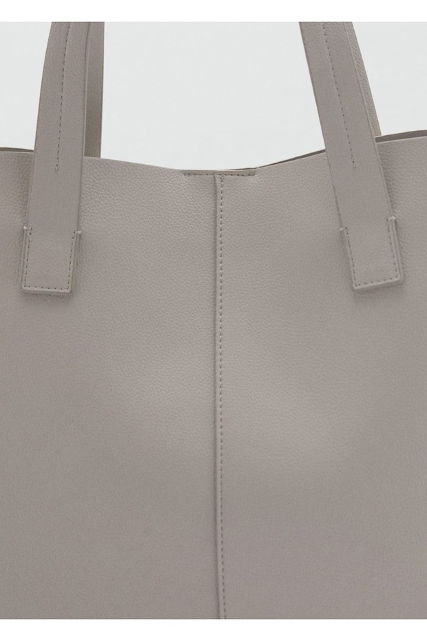 Çift saplı shopper çanta - 3