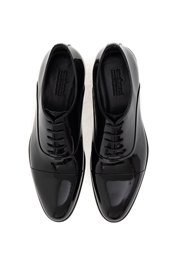 Siyah Microlight Taban %100 Deri Smokin Ayakkabı 50269455-VR046 - 6