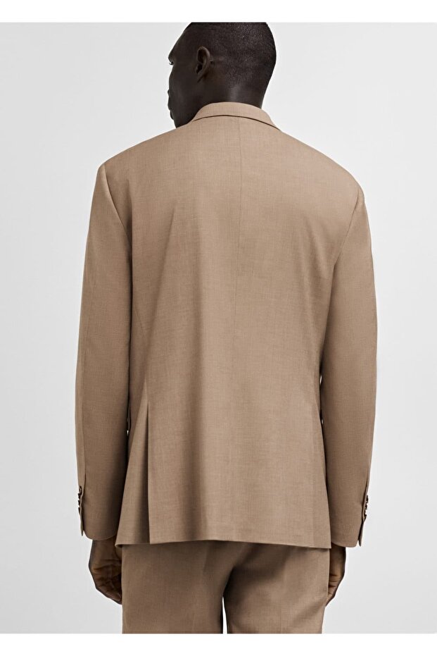 Dar kesim blazer ceket - 4