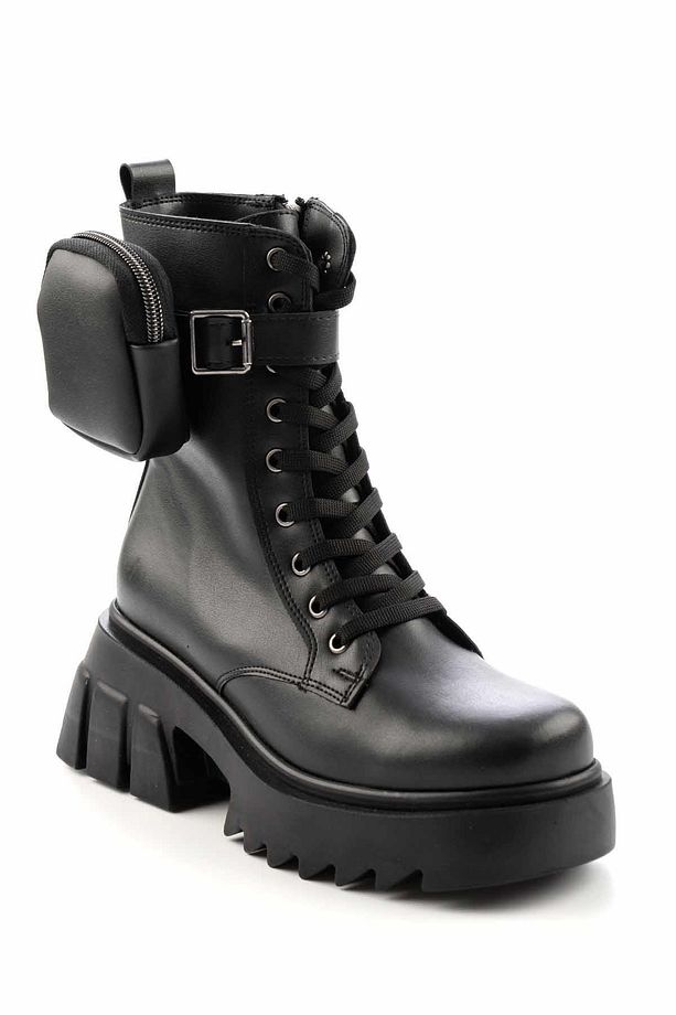 Siyah Kadın Bot & Bootie K02687011009 - 3