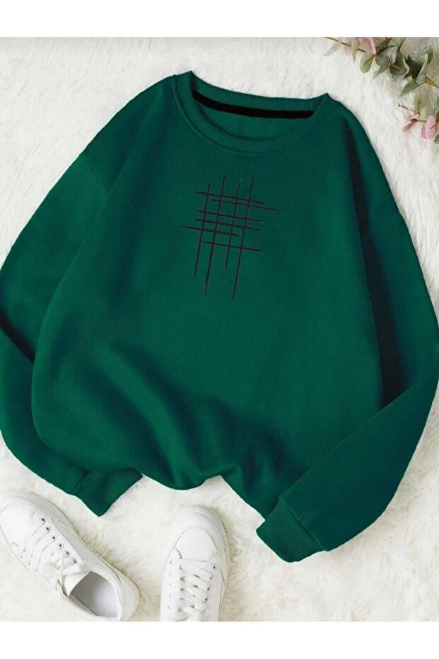 Unisex O Neck Oversize Fabric