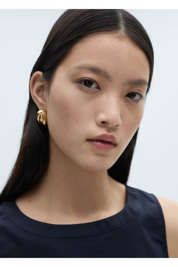 Pamuklu cropped bluz - 7