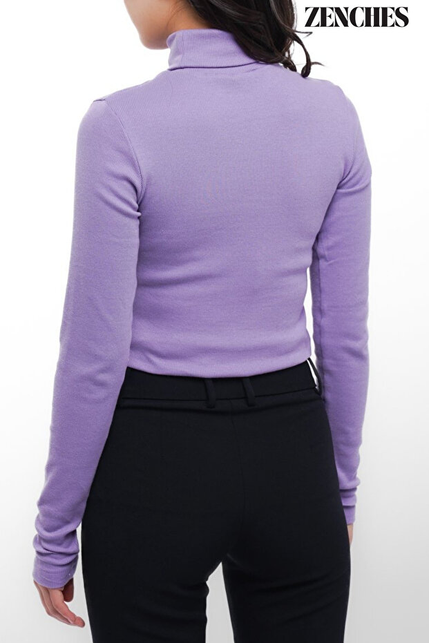 Slimfit Boğazlı Kazak - 2