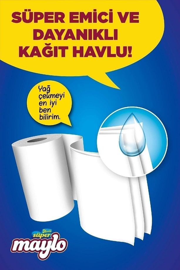 3 Katlı Kağıt Havlu 4 X 12'li - 3