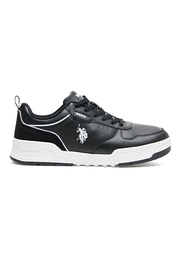 Men's Black Sneakers - Lightweight Modern Design, Comfortable Everyday Casual Shoes