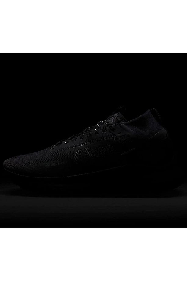 React Pegasus Trail 4 Goretex Su Geçirmez Nefes Alan Reflektörlü Yürüyüş Koşu Ayakkabısı Siyah - 7
