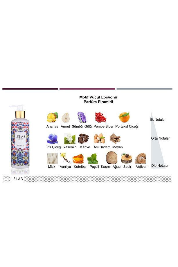 1903 Motif 250 ml Kadın Erkek Vücut Losyonu - 2