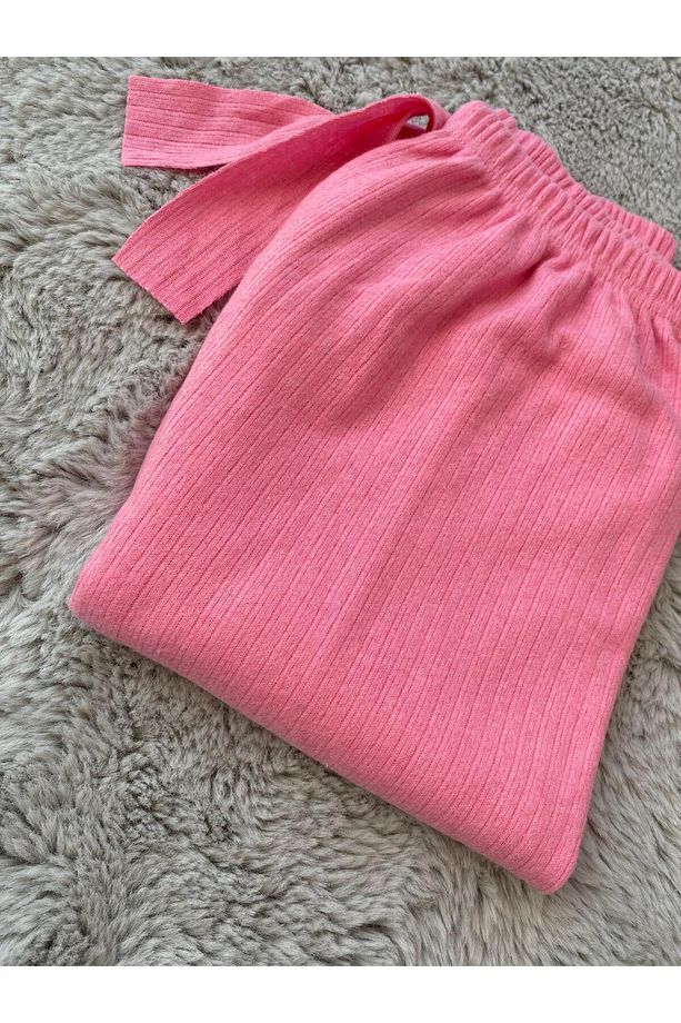 İnterlok Tek Alt Pijama - 4