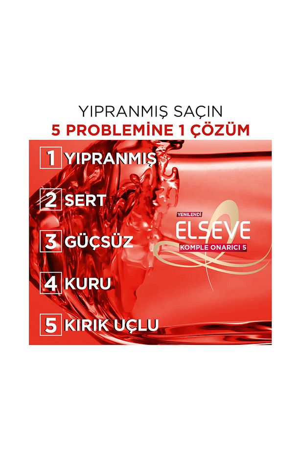 L'Oréal Paris Elseve Komple Onarıcı 5 Yapılandırıcı Bakım Şampuanı 360 Ml - 7