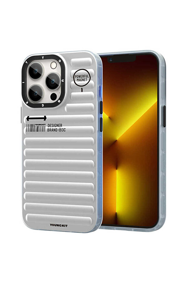 Apple iPhone 13 Pro Max Kılıf YoungKit Plain Coloured Serisi Kapak - 1