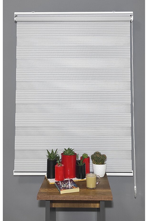 Geniş Plise Zebra Perde V-5 - 4