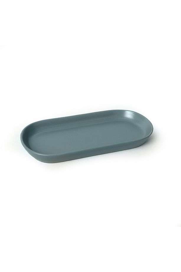 Mat Yeşil Noyan Kayık Tabak 26 Cm 2 Adet 322 - 4