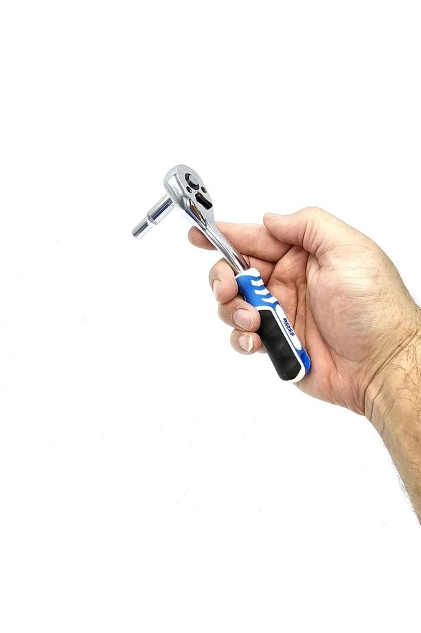 1/4" 53 Parça Lokma Takımı (7 Adet Uzun Lokma ve 72 Diş Cırcır Kolu) - 4