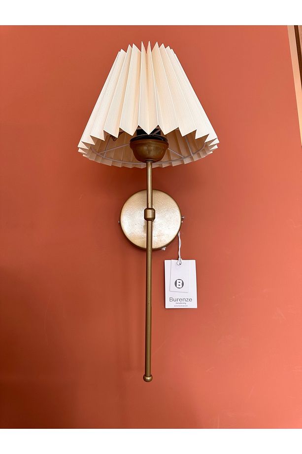 Modern Duvar Aplik Pilli Aplik Eskitme Gold Power Ledli Gövde Umbrella Abajurlu - 2