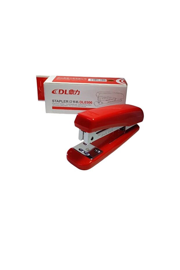 Dloffice 24/6 Red Washing Machine (20 Sheets)