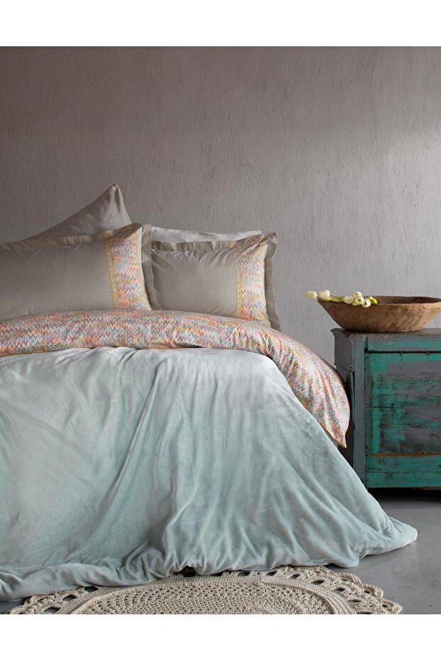 Apricitas Home Double Hilly Green My Touch Duvet Cover Set