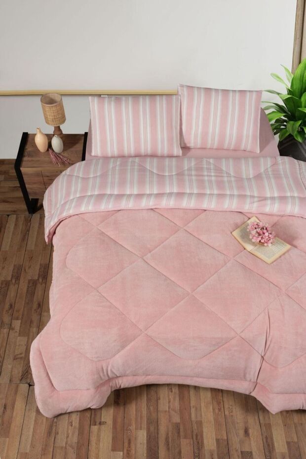 KRİSTAL RANFORCE ÇİFT KİŞİLİK SOFT RELAX UYKU SETİ - 1