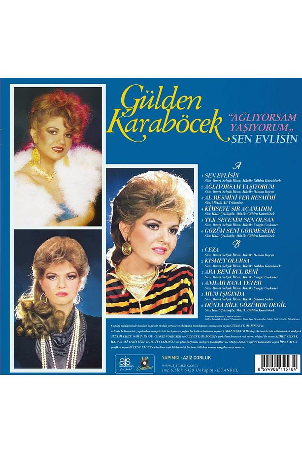 PLAK - Gülden Karaböcek / Ağlıyorsam yaşıyorum - Sen evlisin - 2