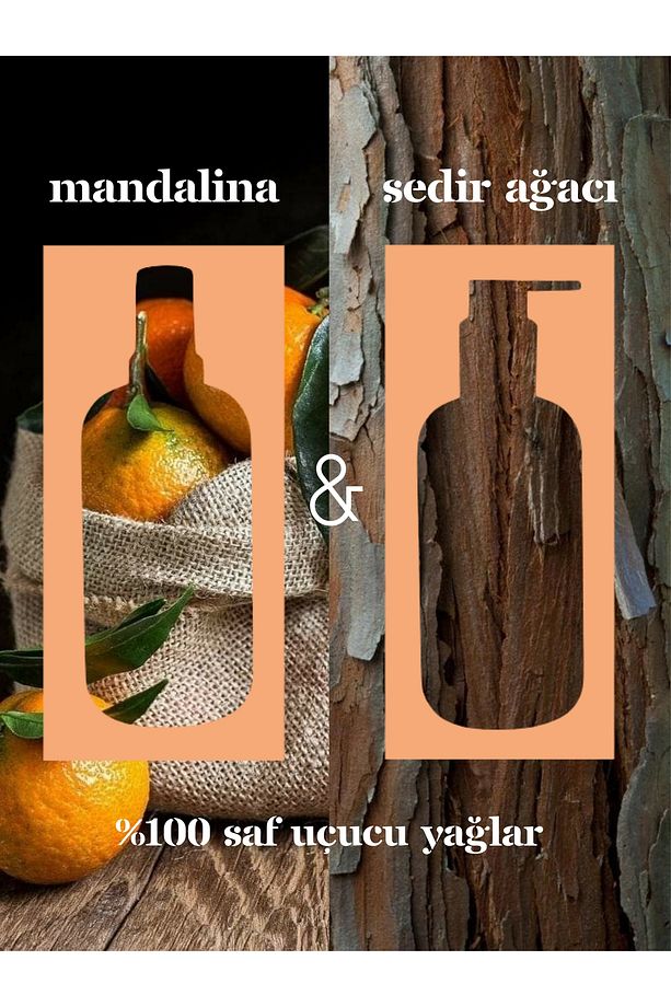 Saf Sıvı Kastil Sabunu - Mandarin & Cedar - 250 ml - 3