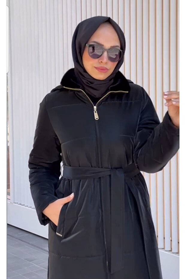 kadın tesettür manto - 1