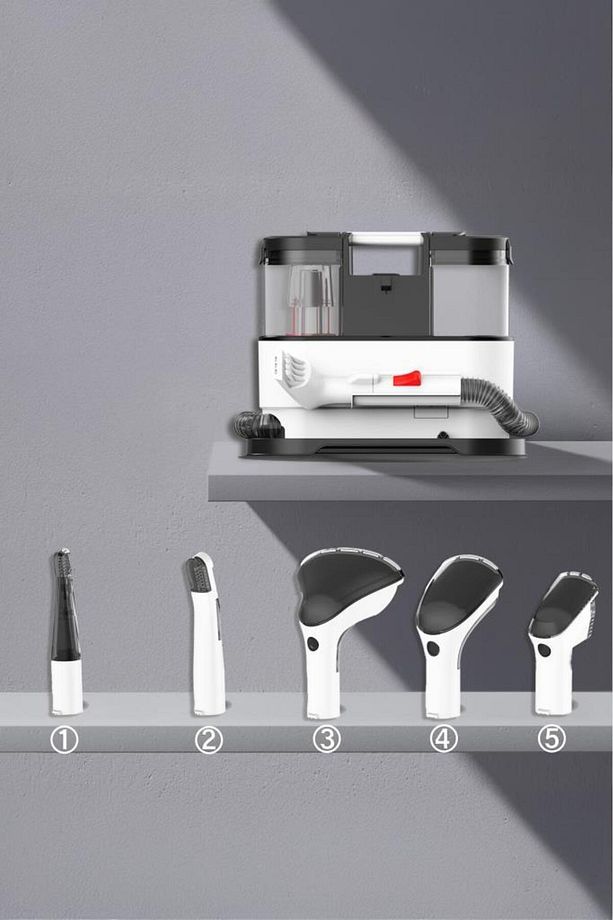 CX-002B Koltuk ve Halı Yıkama Makinesi Cam Temizleme Leke Çıkartma Makinesi - 6