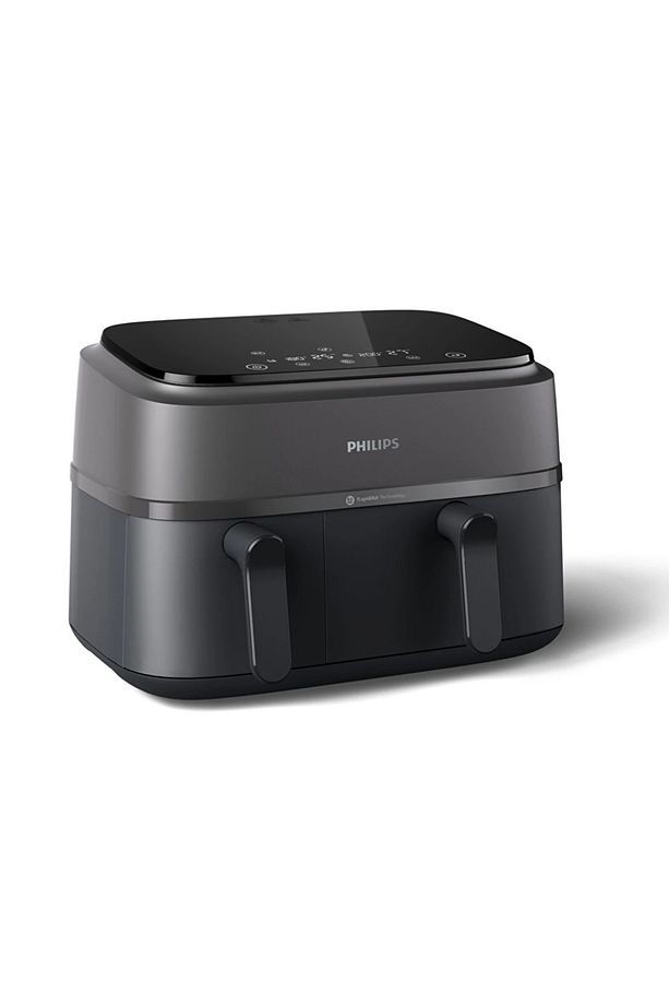 Airfryer Mükemmel Yemekler için Yeni Nesil Çift Hazneli Yağsız Hava Fritözü (9 Litre) - 2