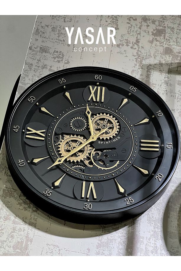 Axion Metal Çarklı Duvar Saati - 3