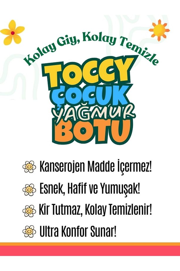 Eva Yağmur Çizmesi-Yağmur Botu-Bot - 2