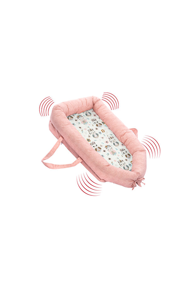 Relax Pink Bebek Reflü Yatağı - 1