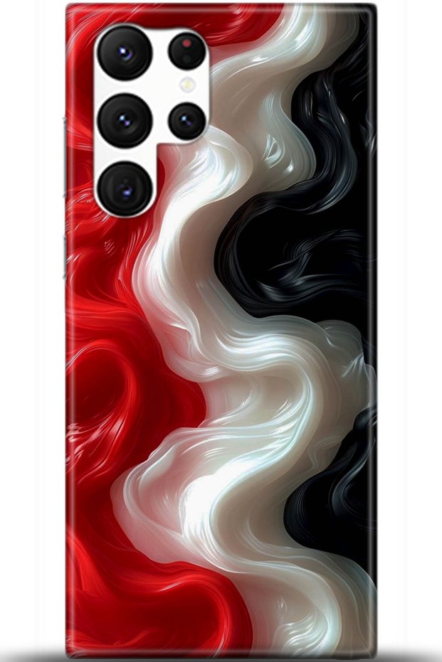 Samsung Galaxy S22 Ultra Case Hd Printed Case - Custody Series 5433