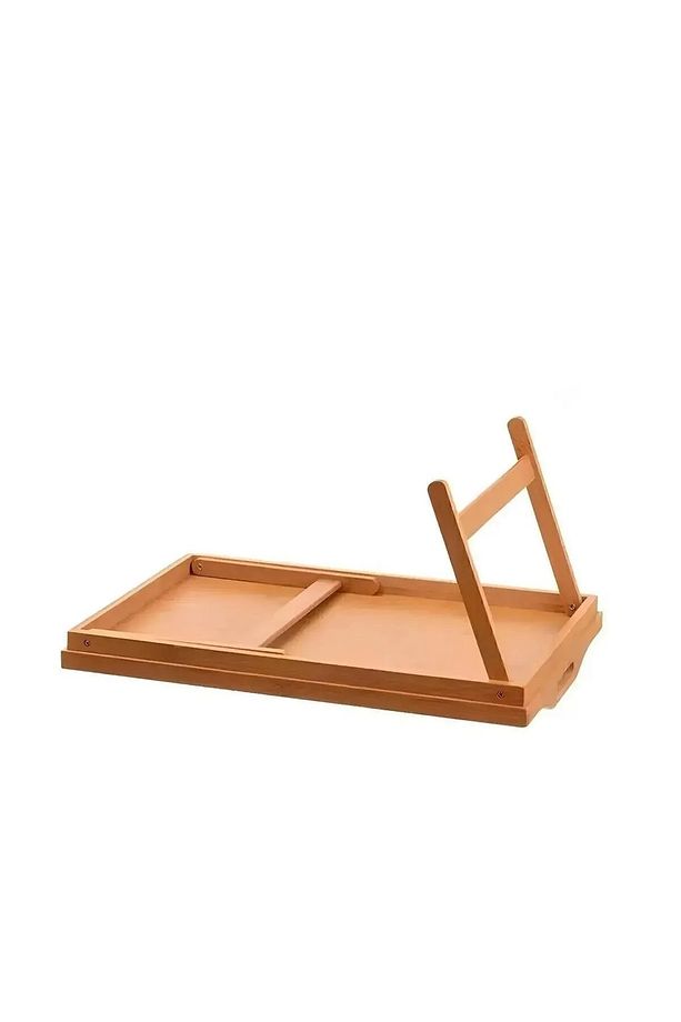 Katlanır Bambu Yatak Keyif Tepsisi Yatak Kahvaltı Sunum Tepsisi - 3