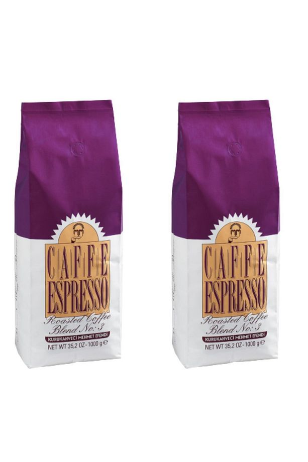Kurukahveci Caffe Espresso Blend No:3 1 Kg 2 Adet - 1