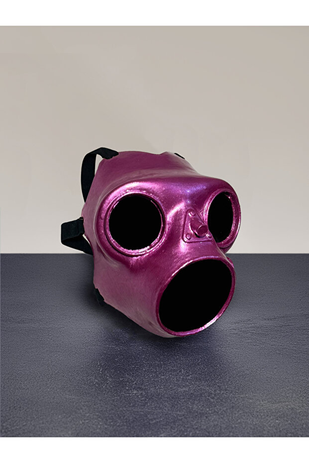 Slipknot Sid Wilson Pembe Gaz Maskesi - 3