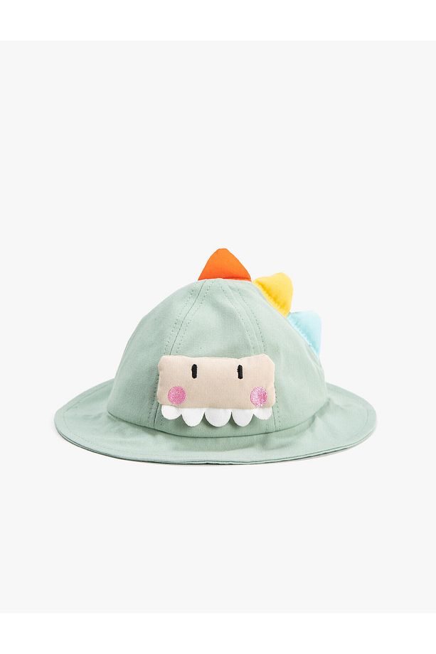 Dinozor Figürlü Bucket Şapka - 1