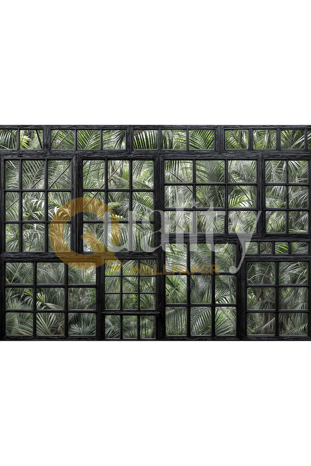 bitki ve çiçekli panel 36 poster duvar kağıdı - 4