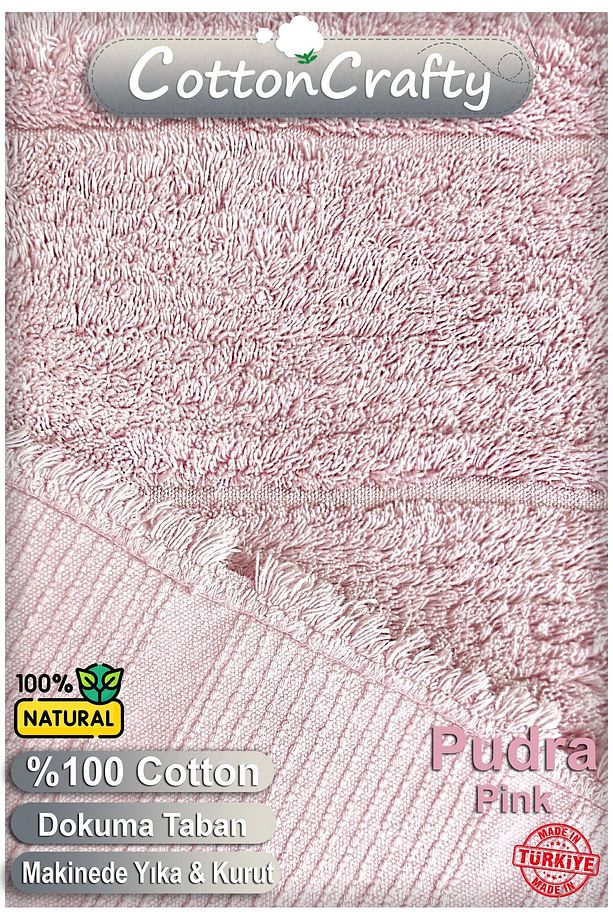 Pamuk Tafting Su Emici Banyo Paspas Seti, Banyo Halısı Soft 2 Li Set 60x100 - 60x50 - 3