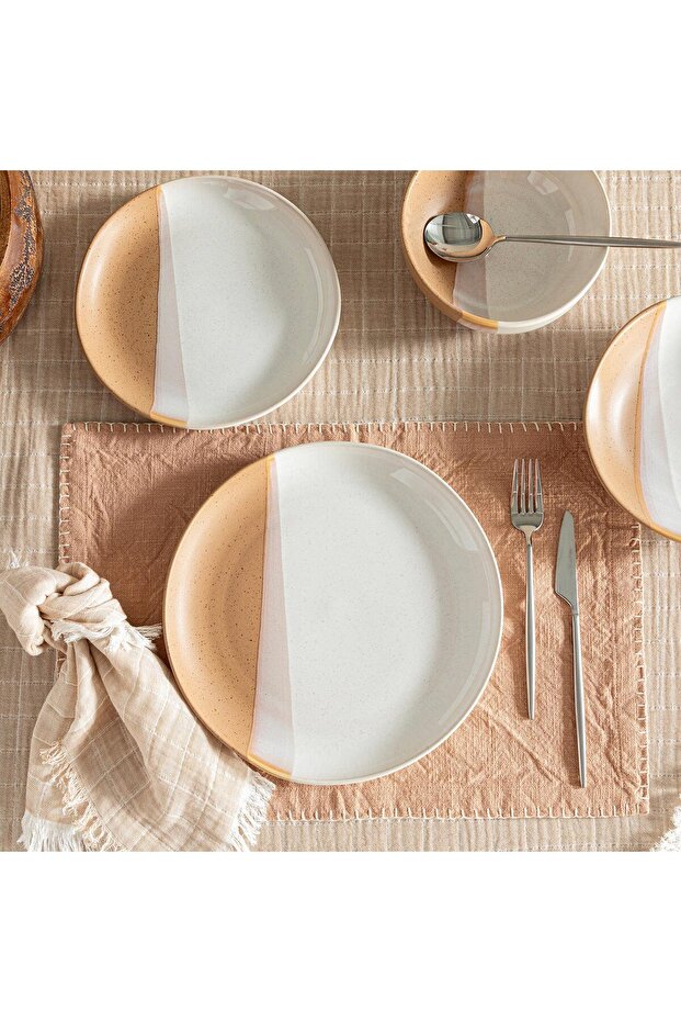 Naturally Pasta Tabağı 21 Cm Bej - 2