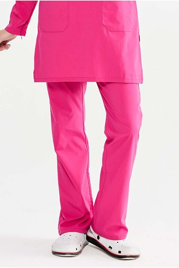 Ultralycra Modest - Lycra Doctor Nurse Hijab Single Bottom Forma, Fuchsia