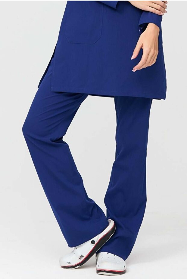 Ultralycra Modest - Cobalt Blue Color, Lycra Doctor Nurse Hijab Single Bottom Jersey