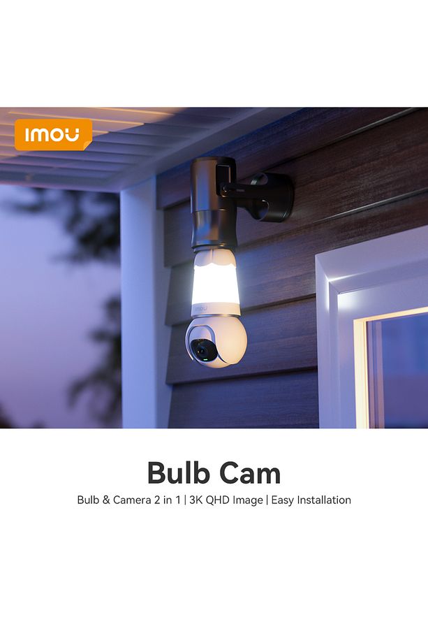 3 Mp Kablosuz Ampul Kamera (BULB CAM) (IPC-S6DP-3M0WEB) - 5