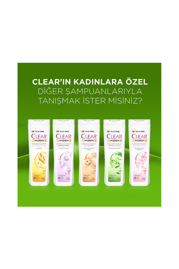 Women Bitkisel Sentez Kepeğe Karşı Etkili Şampuan 350 Ml - 6