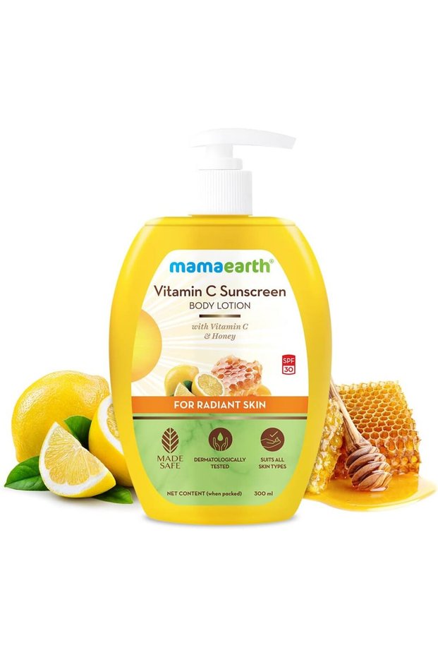 Vitamin C Sunscreen Body Lotion for Women & Men 300ml