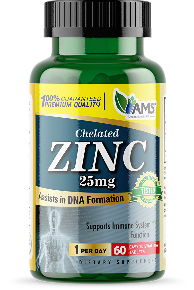 Zinc 25Mg 60Tab