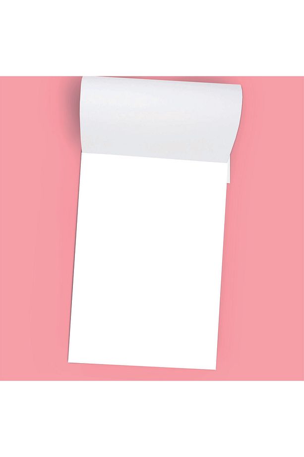 4 Adet - A6 Ebat - Baskısız Tutkallı Bloknot -Baskısız Notluk - Notepad - Yapılacaklar Listesi - 4