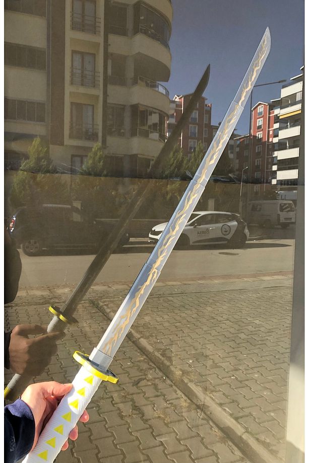 Zenitsu katana katlanabilir açılır v4 - 3