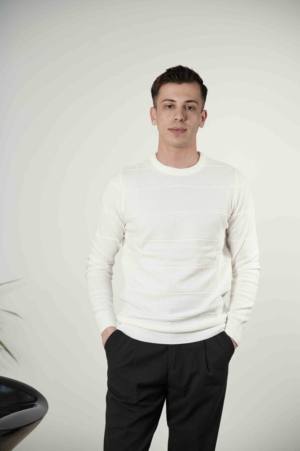 Bisiklet Yaka Triko - 2